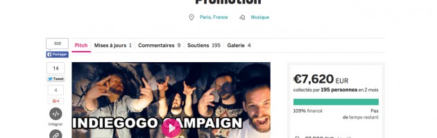 Crowdfunding : Merci à tous !